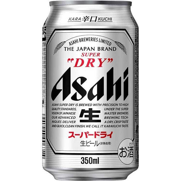 アサヒビ-ル スーパードライ  350 ml×1ケース (24本)